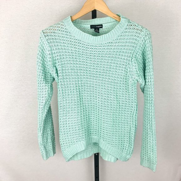 Robins Egg Knitted Sweater - Picture 1 of 4